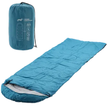 Spacák TURISTICKÝ SPACÍ PYTEL 220 x 75 CM TMAVĚ MODRÝ