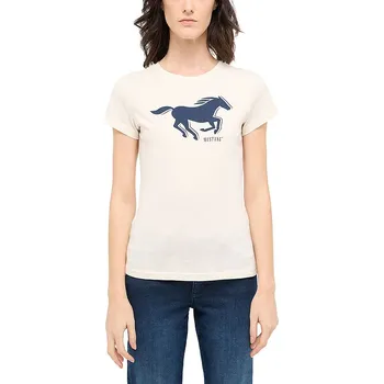 Dámské tričko Tričko Mustang Creme 6532518 S