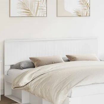 Ložnice Čelo postele s čelo Bílá 180 cm Kompozitní dřevo