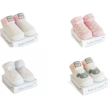 Doudou Ponožky pro holčičku 0-6 měs. 1 pár