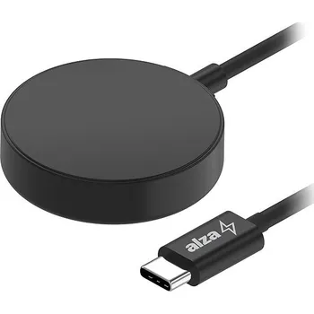 Nabíjecí kabel pro elektromobil AlzaPower USB-C nabíjecí kabel pro Samsung Galaxy Watch 1-8, Ultra, Active 2 – 1m