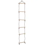 Bigjigs Toys Dřevěný provazový žebřík