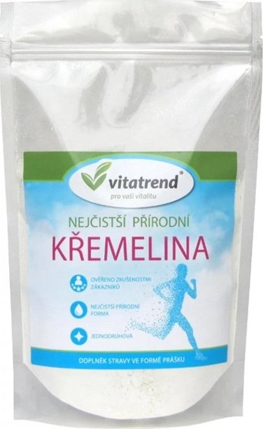 Vitatrend křemelina pro lidi doplněk stravy Hmotnost: 250g