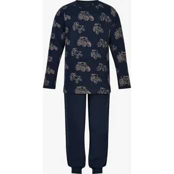 Dívčí pyžamo Minymo - Pyžamo - Tmavě modré traktory Velikost: 104