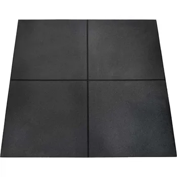 Sportovní podlaha GF RELIEF PREMIUM 30 mm, 100 x 100 cm černá