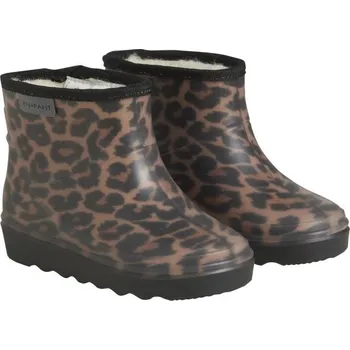 Chlapecké tenisky EnFant - Zateplené dětské holínky - krátké - Leopardo Velikost: 25