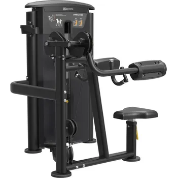 Posilovací stroj IMPULSE Lateral Raise - černý rám + černé čalounění Posilovací stroj Lateral Raise 72 kg - BLACK