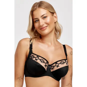 Podprsenka Podprsenka Azal Diana - nevyztužená Barva: Černá, Velikost: 80D