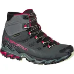 La Sportiva Ultra Raptor II Mid Leather Wide Woman GTX Velikost: 38 / Barva: charcoal/cerise