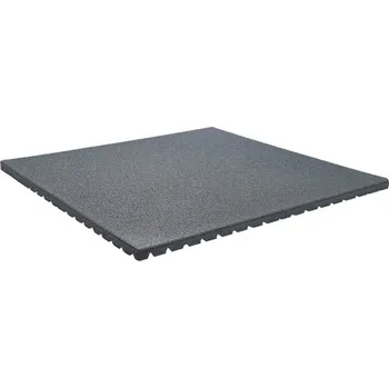 Sportovní podlaha GF Outdoor workout 1000 x 1000 mm, tloušťka 30 mm - šedá