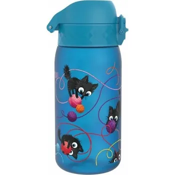 Láhev Dětská lahev Ion8 Leak Proof Blue Cats 350ml