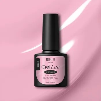 Lak na nehty ENII NAILS Gel lak Ceramic 20 Powder Pink - gelový lak bez HEMA, 10 ml
