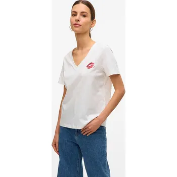 Dámské tričko Tričko Vero Moda Weiß 4838443 XL