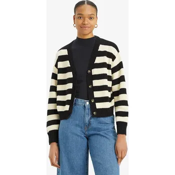 Dámský svetr Levi's Schwarz/ Beige 9654122 XS
