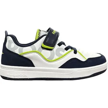Chlapecké tenisky Boty Kangaroos Weiß/ Dunkelblau/ Gelb 5155468 36