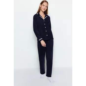 Dámské pyžamo trendyol Dunkelblau 328711 XL