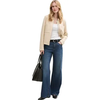 Dámská vesta Bunda Tom Tailor Beige 233852 XL