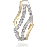 MOISS diamantový přívěsek ze zlata BICOLOR