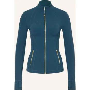 Dámská mikina Lululemon Dámská Tréninková Bunda Define, petrolejová, 36