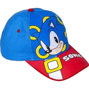 Módní doplněk Cerda Sonic červeno-modrá - kšiltovka