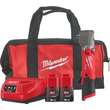MILWAUKEE M12FRAIWF12-302B Aku pravoúhlý rázový utahovák 1/2"
