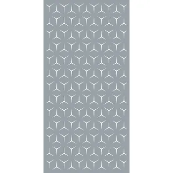 Plech designový Al plech, laserem vypálený vzor 9131 - hliníková výplň, rozměr 1000 x 2000 x 3,0 mm, bez povrchové úpravy, perforace 11%