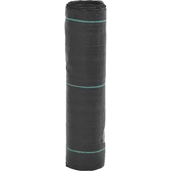 Mulčovací textilie Černá agrotextilie 50 x 250 cm, 100 g/m2