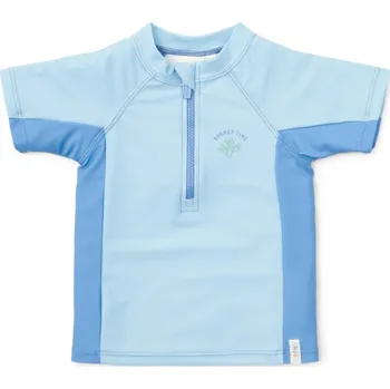 Kojenecké plavky Little Dutch Plavecké triko krátký rukáv Blue Whale Velikost: 74/80