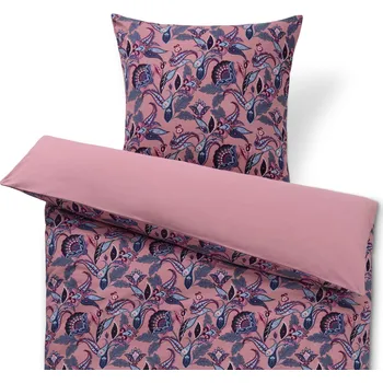 Povlečení 725886 - Tchibo - Žerzejové povlečení - barva: růžová