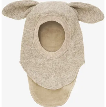 Kojenecká souprava HUTTELiHUT - Merino kukla - Králíček - Sand Melange - nová VARIANTY: 2-4Y