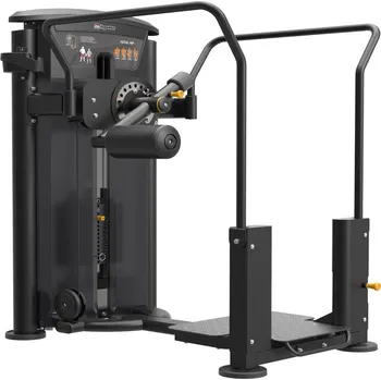 Posilovací stroj IMPULSE Total Hip - černý rám + černé čalounění Posilovací stroj Total Hip 72 kg - BLACK