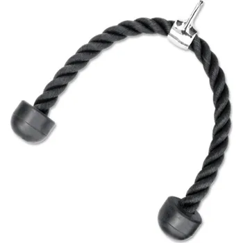 Příslušenství pro posilovací stroj a lavici Lanový úchop na triceps ATX G-2019, černý, 70 cm