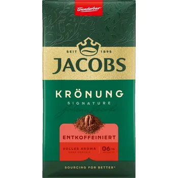Káva Mletá káva Jacobs Krönung bez kofeinu 500g