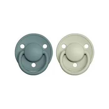 dudlíky BIBS Deluxe dudlík ze silikonu 2ks - one size Barva: Island Sea/Sage