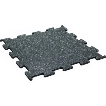 Sportovní podlaha EWMAT puzzle, tl. 15 mm, 10% EPDM Sportovní podlaha EWMAT puzzle, tl. 15 mm, 10% EPDM, Šedá RAL 9010