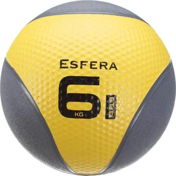 Medicinbal Medicinball gumový TRENDY 6 kg, žlutý