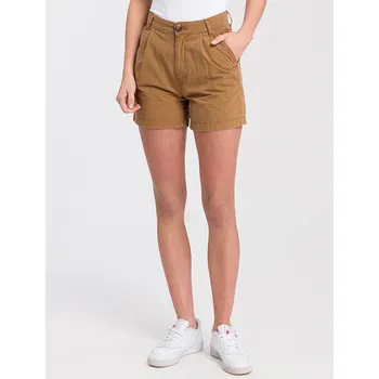 Dámské kraťasy Kraťasy Cross Jeans Hellbraun 449091 W29