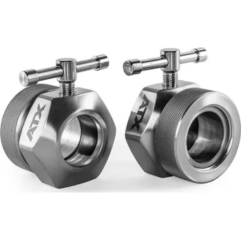 Objímka pro činku Uzávěr na olympijskou osu ATX LINE Competition Star Collar 50 mm / pár