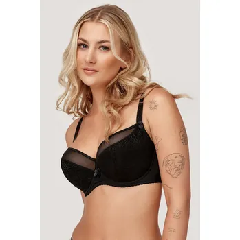 Podprsenka Podprsenka Azal Vanessa - polovyztužená Barva: Černá, Velikost: 85C
