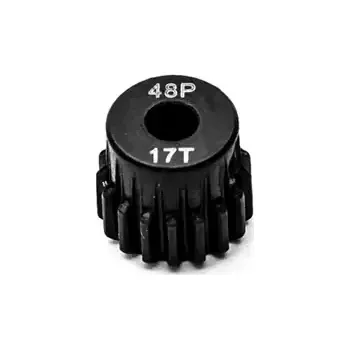 RC náhradní díl KONECT Ocelový motorový pastorek 17 zubů, modul 48DP s 3,17mm vrtáním