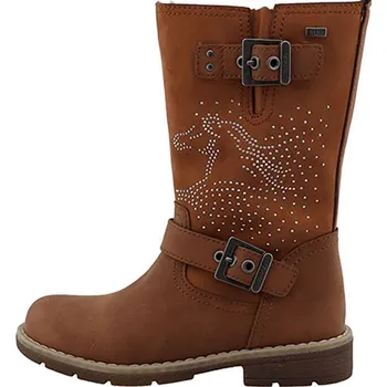 Dívčí kozačky Lurchi Hellbraun 7946443 36