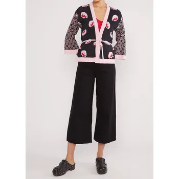 Dámský svetr Blutsgeschwister Schwarz/ Rosa 103464 S