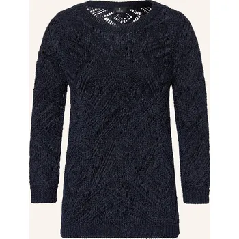 Dámský svetr Monari Dámský Svetr S Flitry, tmavě modrá, 36