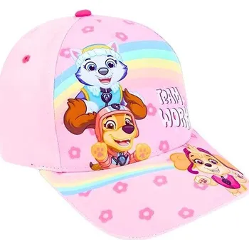 Módní doplněk Cerda Tlapková patrola 2200010488 růžová - kšiltovka