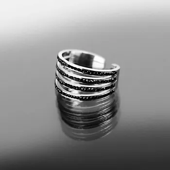 Prsten Ocelový prsten zabalený v dárkové krabičce č. 1364 - 57