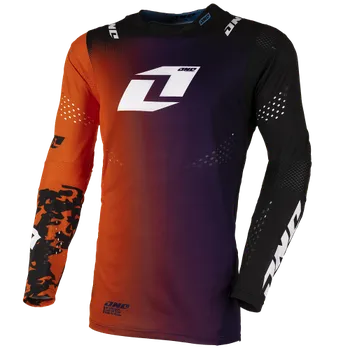 cyklistický dres Dres ONE INDUSTRIES X-197 DAZE oranžový Velikost: XL