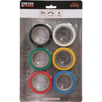 FasterTools Faster Tools sada izolační pásky 6ks