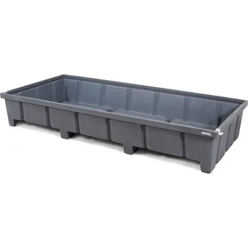 Dílenský regál Regálová vana z plastu, pro šířku police 2700 mm, 2680 x 1315 x 315 mm