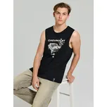 Sinsay - Tričko s potiskem Chevrolet Camaro - černá - 675FX-99X - 675FX-99X-3XL