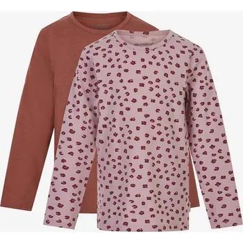 Kojenecká souprava Minymo - Triko s dlouhým rukávem 2ks - Violet Ice Velikost:: 92